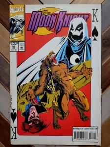 Marc Spector: Moon Knight #52 Marvel 1993 1st CUBIST! Gambit & Werewolf By Night