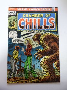 Chamber of Chills #6 (1973) VG+ Condition 1/2 tear bc