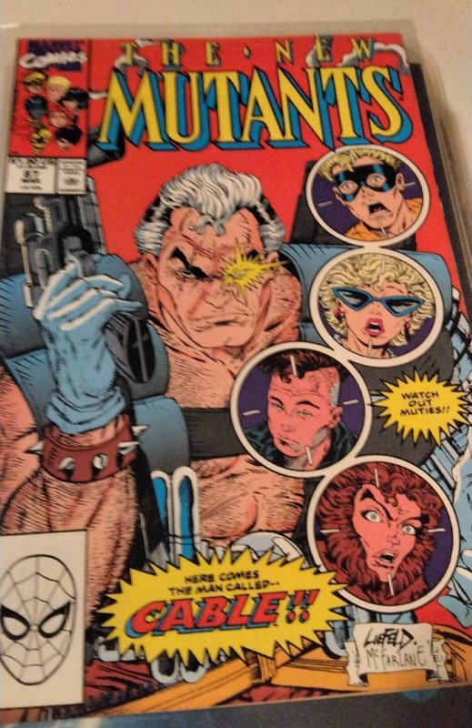 The New Mutants #87 Direct Edition (1990) New Mutants