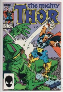 THOR #358 NM- God of Thunder Simonson Beta Ray Bill 1966 1985, Marvel