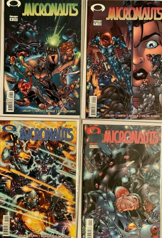 Micronauts 2nd series set:#1-11 12 different 9.0 NM (2002) 