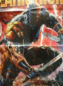 DEATHSTROKE Promo Poster, 23 x 34, 2014, DC,  Unused more in our store 337