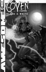 Coven Black and White   #1, NM- (Stock photo)