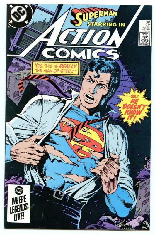 Action Comics 564 Feb 1985 NM- (9.2)