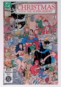 Christmas with the Super-Heroes #2 (Dec 1989, DC) 7.0 FN/VF