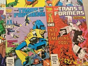 TRANSFORMERS#5-17 VF/NM LOT 1984(12 BOOKS) MARVEL COMICS