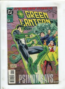 GREEN LANTERN #57 - PSIMON SAYS ... - (9.2) 1994 - SIGNED BY MARTIN NODELL W COA