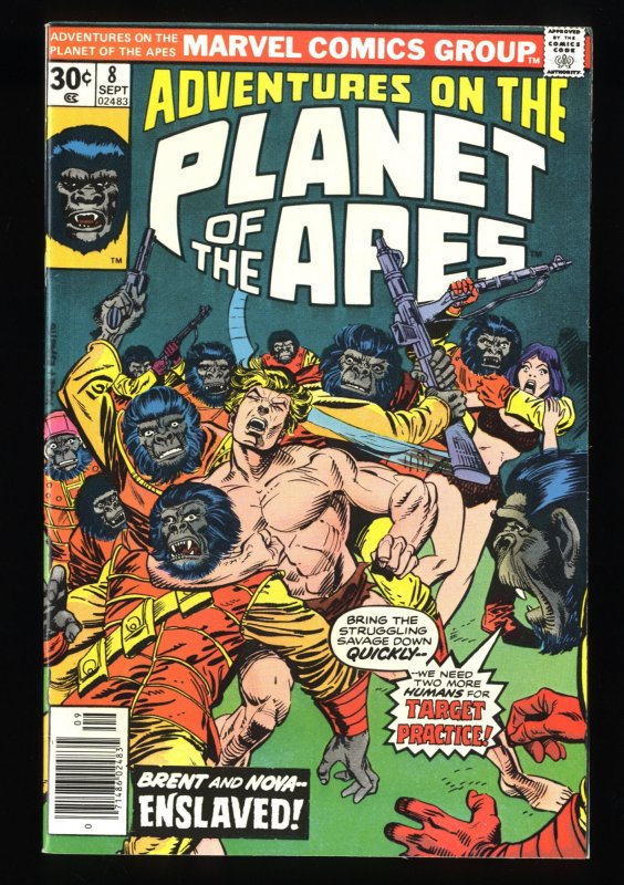 Adventures on the Planet of the Apes #8 VF+ 8.5