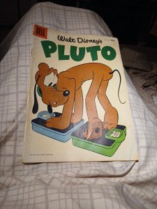 Walt Disney's COMIC BOOK 10 Cent Pluto - #736 (#5) 1956 Dell Bagged & Boarded