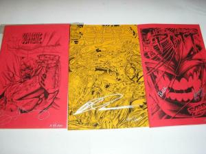 IMAGE ASHCANS (3 DIFF) SIGNED Keown, Silvestri, Hotton+