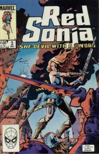 Red Sonja (Aug 1983 series) #3, VF+ (Stock photo)