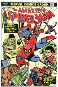 AMAZING SPIDER-MAN #140 1975-MARVEL COMICS-GRIZZLY- FN/VF