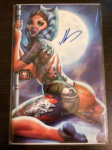 DEATHRAGE #1 COSPLAY EXCLUSIVE VIRGIN COVER SIGNED COA LTD 300 NM+