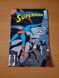 Superman #405 Direct Market Edition ~ NEAR MINT NM ~ 1985 DC Comics