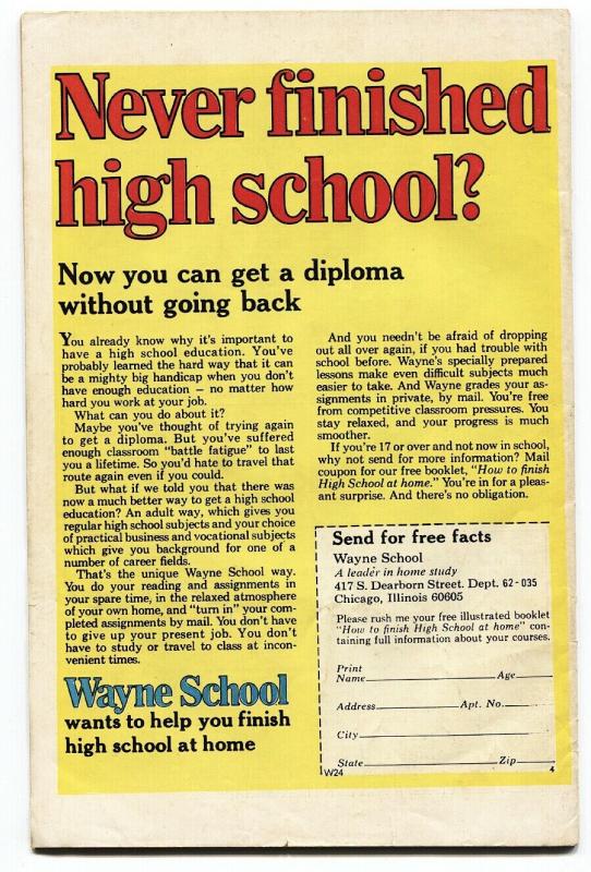 OUR LOVE STORY #33 1975 LATE ISSUE MARVEL ROMANCE