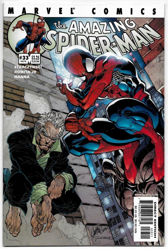 Amazing Spider-Man #33 J Scott Campbell Cvr (Marvel, 2001) VF/NM