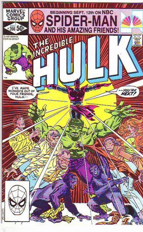 Incredible Hulk #266 (Dec-82) NM- High-Grade Hulk