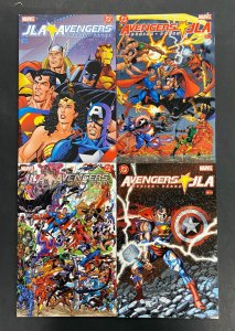 JLA / Avengers (2003) #'s 1 2 3 4 Complete NM (9.4) Set George Perez Kurt Busiek