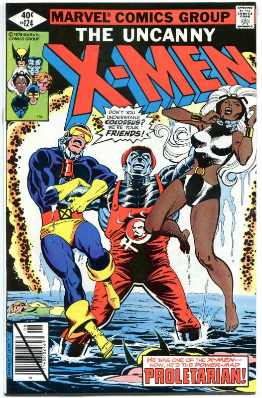 X-MEN #124, NM-, Wolverine, Proletarian, John Byrne, 1963, more in store