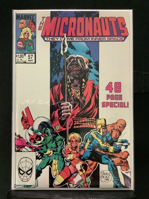 Micronauts #57 Direct Edition (1984)