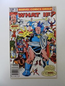 What If? #34 Newsstand Edition (1982) VF+ condition