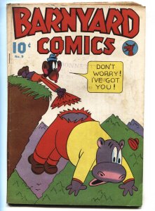 Barnyard Comics #9--1946--Nedor--Don Arr--Jack Bradbury--Funny Animal--comic ...