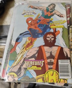 marvel comics presents  # 39  1990  WOLVERINE  SPIDERMAN WONDERMAN newstand