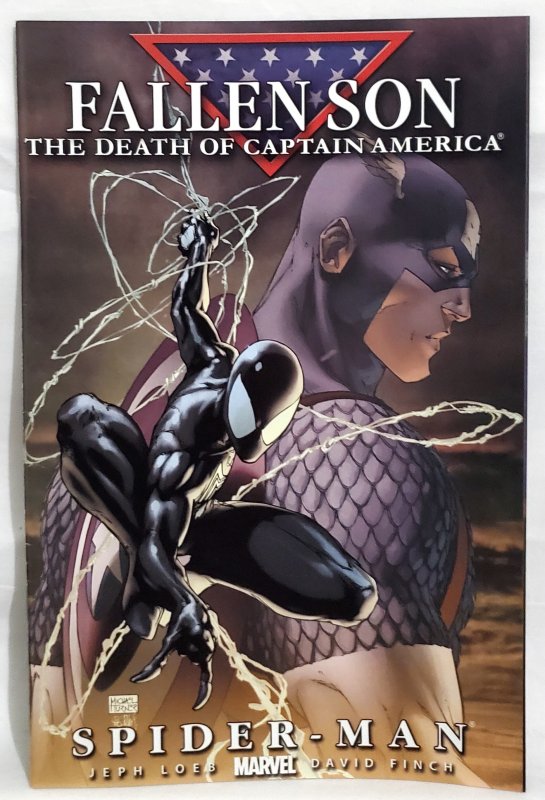 FALLEN SON The Death of Captain America #4 Spider-Man Michael Turner Variant CVR