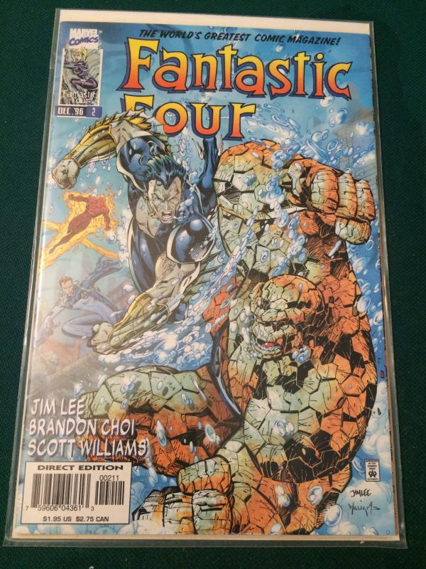 Fantastic Four #2 vol 2 Heroes Reborn NM-M