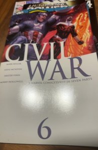 Civil War #6 (2006) Captain America 