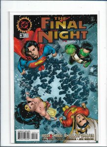 Complete Set Final Night 1 2 3 4 1996 NM DC JLA Batman Flash Wonder Woman nw100 