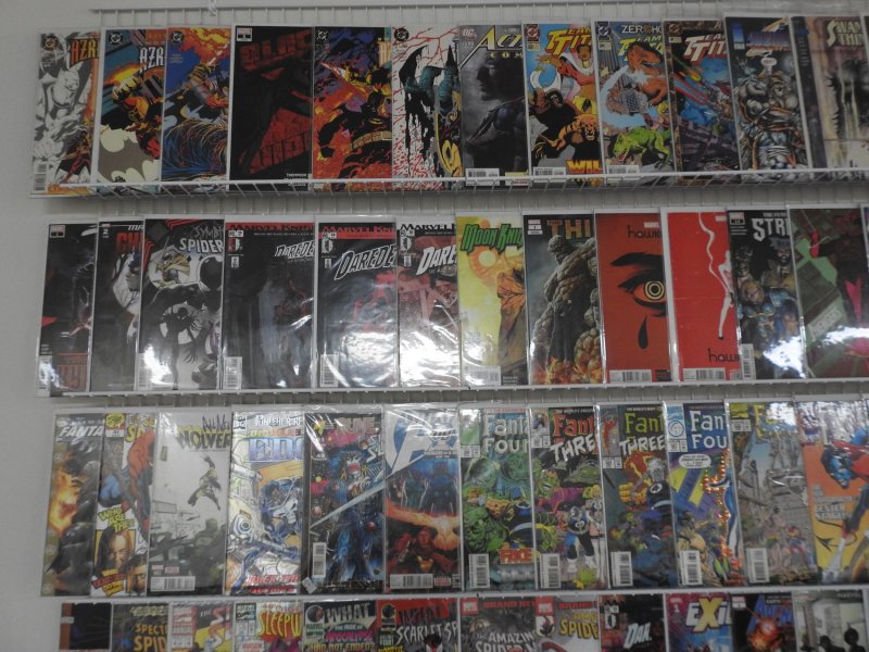 Huge Lot of 140+ Comics W/ Fantastic Four, Spider-Man, Hawkeye Avg. VF Condition