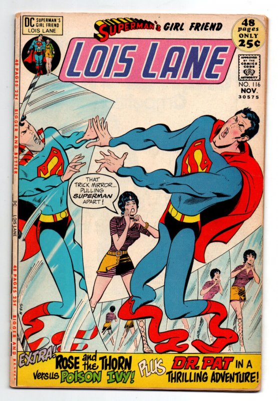Superman's Girl Friend Lois Lane #116 - Darkseid - Poison Ivy - 1971 - VG 