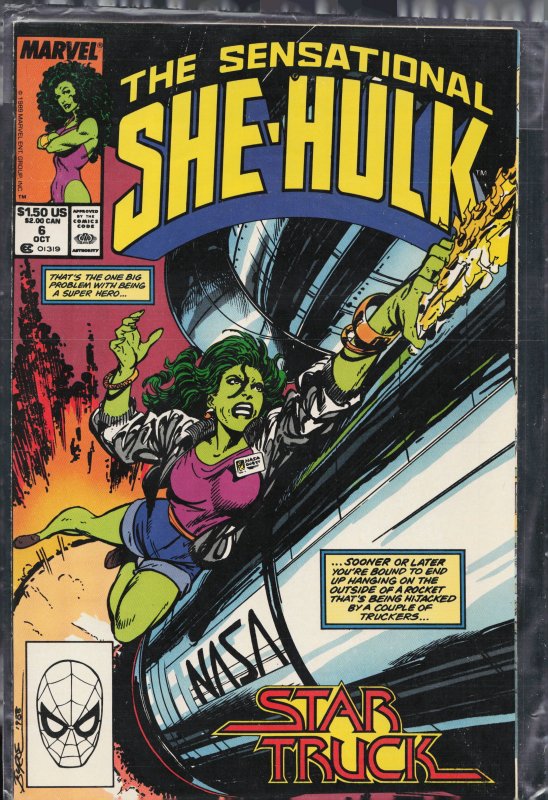 The Sensational She-Hulk #6 (1989) She-Hulk