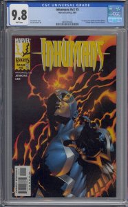 INHUMANS V2 #5 CGC 9.8 1ST NEW BLACK WIDOW YELENA BELOVA