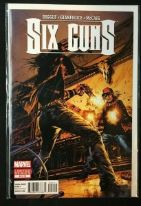 SIX GUNS #1-3,5 MINISERIES VF-NM 4 COMICS