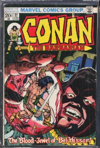 Conan the Barbarian #27 (1973) Conan