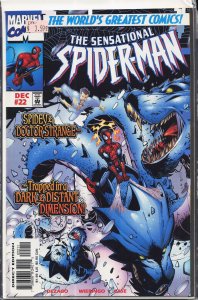 The Sensational Spider-Man #22 Newsstand Edition (1997) Spider-Man