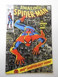 The Amazing Spider-Man #100 (1971) FN Condition! small moisture stain on spine