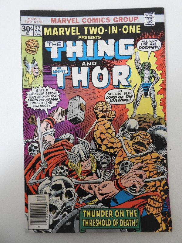 Marvel Two-in-One #22 (1976) VG/FN Condition!