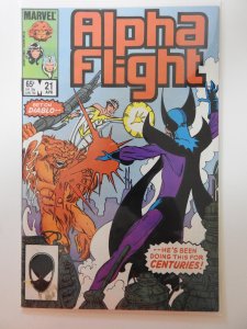 Alpha Flight #21 Direct Edition (1985)
