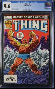 THING #1 CGC 9.6 comic book 1983-Marvel 4393772011