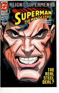 Superman: The Man of Steel #25 [VF/NM]