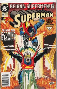 Superman #80 (1993) Cyborg Superman