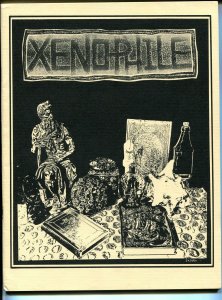 Xenophile #34 1977-top pulp collector fanzine-for sale ads-80 pages-VF/NM