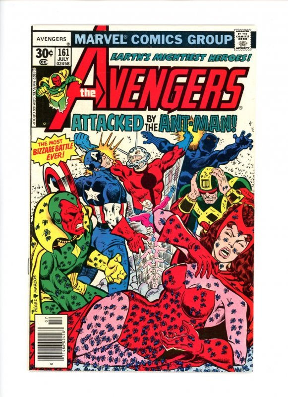 Avengers #161  1977  VG/F  George Perez!  Ant-Man!