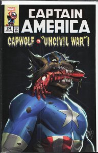 Captain America #24 Andolfo Cover (2020)
