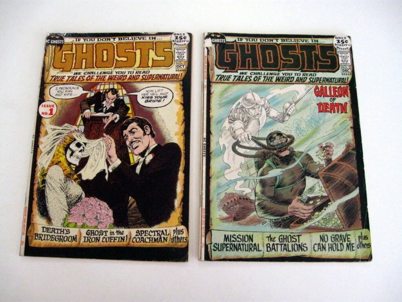 *GHOSTS (DC) #1-9 Guide $84.50  6 Books Scarce!