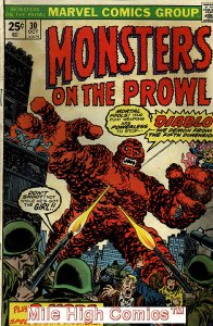 MONSTERS ON THE PROWL (1971 Series) #30 Very Fine Comics Book