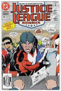 Justice League America #42 Direct Edition (1990)